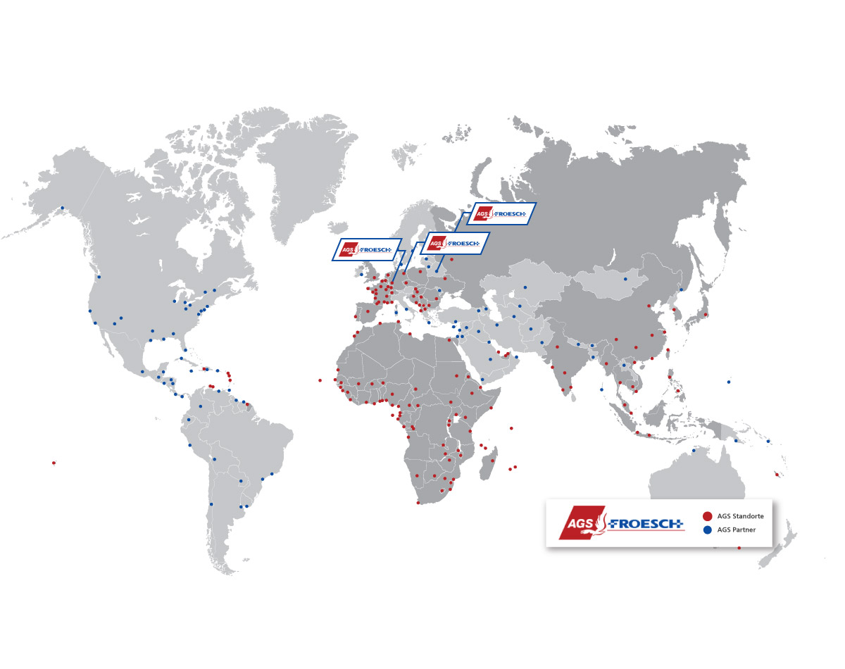 AGS Branch Map